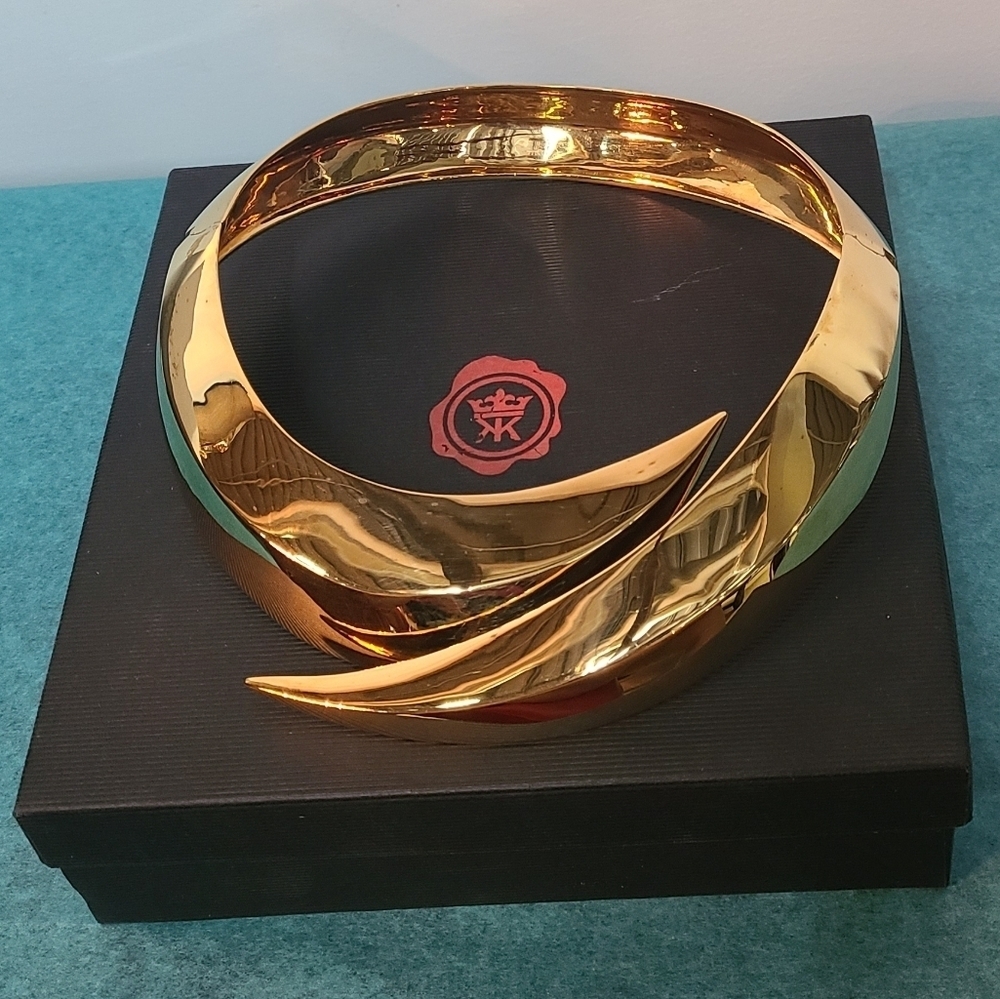 KASUN London Brass Gold Plated CLAW COLLAR
